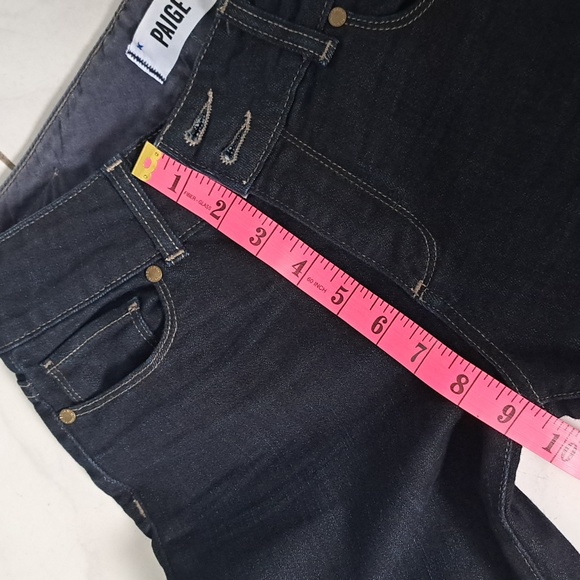 🏷 Paige | Hidden Hills Bootcut Jeans - 28, Dark Blue - Picture 12 of 12